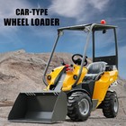 Free Ship Why500 Wheel Loader     20kw Loncin Gasoline Engine 350kg Lift Capacity