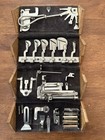 Sewing Machine Oak Puzzle Box W accessories Attachments Parts Patent 1889 Singer