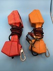 Pair Of Vintage Harris Dracon Ts22lo Lineman Telephone Phone Butt Sets