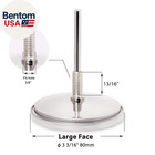 3 3 16 Inch Bbq Temperature Gauge For Smoker Wood Charcoal Pit  Large Face Grill