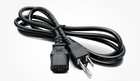 6ft Computer Power Supply Ac Cord Cable Wire For Hp Dell Acer Desktop Pc System