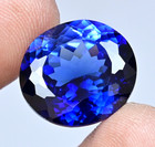 28 25 Ct Natural Ceylon Blue Sapphire Oval Certified Flawless Loose Gemstone