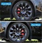 Brake Caliper Covers Compatible With Tesla Model Y Juniper 2025 2026 Accessor   