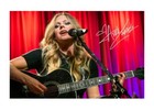 Avril Lavigne 5x7 Signed Photo Print In Concert Playing Guitar Autographed Music