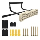 Two Stones Hangboard Rock Climbing Hangboard With Door Way Pull Up Bar  Inclu   