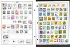 Korea Stamp Collection On 30 Harris   Quad Pages  1946-1990  bk 