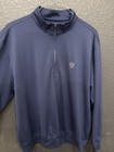 Donald Ross Men s Jacket Quarter 1 4 Zip Navy L The Renaissance Club Scotland