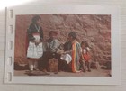 Zuni Pueblo Indian turquoise Silversmith nm mini Souvenir Vintage Photo Card