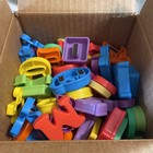 Vintage Alphabet Fridge Magnets  Letters Numbers Mixed Size Assorted Lot Of 150 