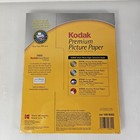 Kodak Premium Picture Paper For Inkjet Printers 8 5  X 11  High Gloss  50 Sheets
