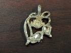 10k Black Hills Gold Leaf Harley Davidson Motorcycles Pendant 1 8 Grams