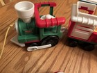 Fisher Price Little People Musical Christmas Train With Santa Figure -2002 Works