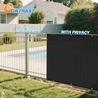 5ft Privacy Fence Screen Black Windscreen Garden Heavy Duty Mesh Shade Net Cover