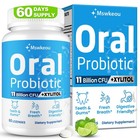 Oral Probiotics For Bad Breath Treatment For Adults 11 Billion Cfu 60 Count