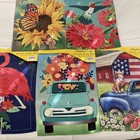 Meadow Creek Decorative Double Sided Garden Flag 12 5 In X 18 In   New