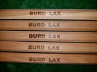  Defense-pole  Burd Wood Works Lacrosse  Hickory  One Year Replacement Warranty