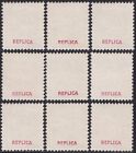 Japan Occupation Andaman   Nicobar Island Op Set Mnh Reproduction Stamp Sv