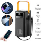 70000mah 120w Power Bank Large Capacity External Battery Fast Charging For Phone