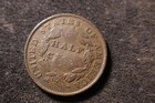 1835 Counter Stamp Gwc Classic Head Half Cent Nice Look Cpa