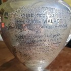 Antique Sterling Silver 11  Water Pitcher Tuxedo Ny Memorial Hospital 1929 -803g