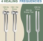 Tuning Forks For Healing Set Sound Resonance Therapy Meditation Yoga Charka