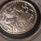 2003  2 Pound 1oz Great Britannia Silver Coin In Capsule Brilliant Unc