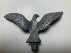 Large Vintage Cast Eagle Finial Topper Flag Pole   Wall Mount