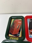 Vintage Coca-cola Mini Serving Change Trays 1998 Set Of 6 - 6 5 x4 75 