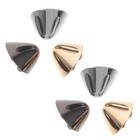  3 Pairs Shoe-and-boot-toe-guards Metal Tips Pointed Shoes Protectors