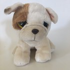 Ty Beanie Plush Houghie The Bull Dog Soft Stuffed Animal Approx 8    Tush Tag Only