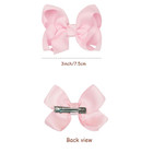 40pcs 3inch Hair Bows For Girls Grosgrain Ribbon Bow Toddler Hair Accessories Wi