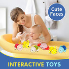 Baby Bath Toys 7 Packs Cute Swimming Toys For 3  Months Baby  Include Cute Turtl