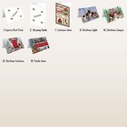 American Akita Dog Greeting Cards And Note Cards With Envelopes Christmas Nwt