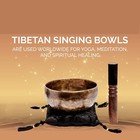 Tibetan Singing Bowl Set Deep Tone Pure Bronze Meditation Sound Bath Instrument