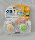 Philips Avent Silicone Orthodonitic Pacifier  6-18 Months  2 Pc Nip