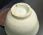 Korean Joseon White Porcelain Tea Bowl Ceramic Rustic 16cm Diameter