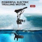Fishing Boat Engine Outboard Electric Trolling Motor 65lbs 12v Short Shaft 40cm