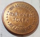 Magic Touch Car Wash Vintage Token