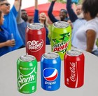5 Pack Beer Can Covers For 12 Oz  355ml  Silicone Sleeve Hide A Beer Beverage