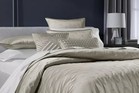 Hotel Collection  glint  3 Piece King Coverlet Set W shams  Silver  New 