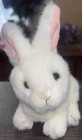 Rare Russ Berrie Nibblet White Bunny Rabbit Mini Plush Stuffed Animal Us76