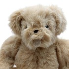 Vintage Jointed Tan Brittany Bear Teddy Plush Stuffed Animal Homemade 19 