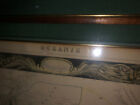 Antique Map  oc  anie  V  Lavasseur  1850 Framed Rare Find