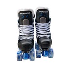 Bauer Xlp Quad Roller Skates With Playmaker Plates Set   Airwaves Wheels