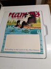 Vintage Hamm s Beer Cardboard Counter Sign Display W Bear Fishing 