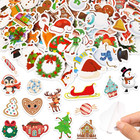 Christmas Foam Stickers Assorted Merry Christmas Shaped Self-adhesive Sticker Fo