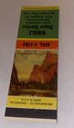 Vintage Matchbook Cover Matchcover Biddle Super Service Michigan City In