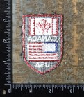 Vintage Canada Usa National Flags Friendship Travel Souvenir Patch Voyager
