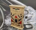 For Memorial Gold Pharaoh S t Dupont Lighter Ping Sound Gas Refillable