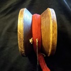 Vintage Tibetan Damaru - Antique Buddhist Chod Hand Drum From Tibet